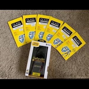 new otter box Samsung note8 case screen protectors